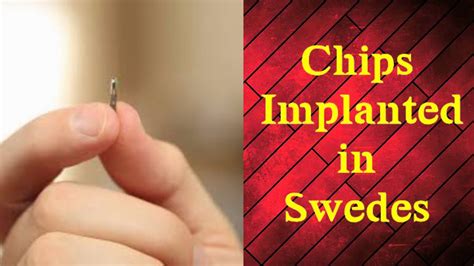 swedenusing rfid chip|swedish microchip chipping.